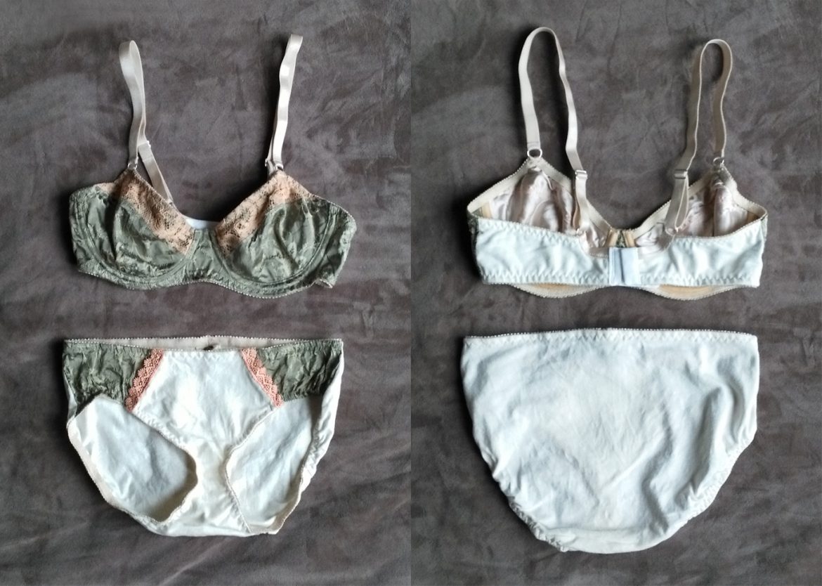 Lingerie Review Poetic Works Lingerie Tennyson Grey Bra Brief Esty