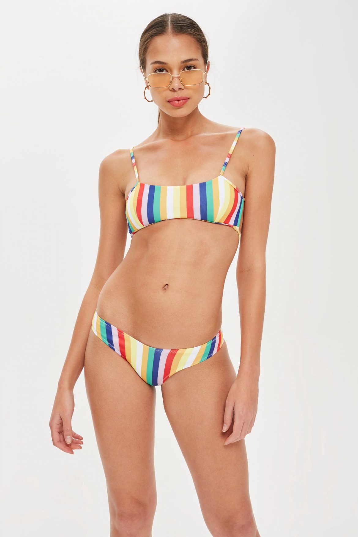 Rainbow Stripe Swimwear To Brighten Your Day Esty Lingerie