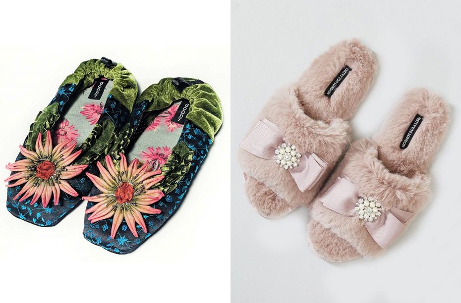 Pretty Slippers: 21 Cosy Pairs | Esty 