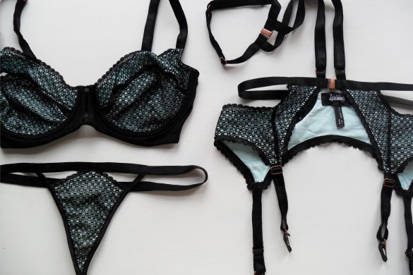 Review: Lascivious Liana bra, thong and harness suspender belt