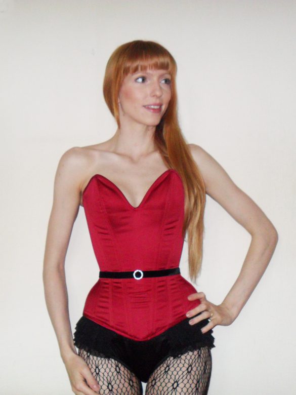 Lingerie Review Ava Corsetry Audrey Plunge Overbust Corset Esty Lingerie