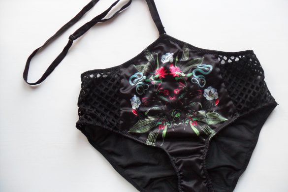 Lingerie Review: Playful Promises Frida Harness Brief