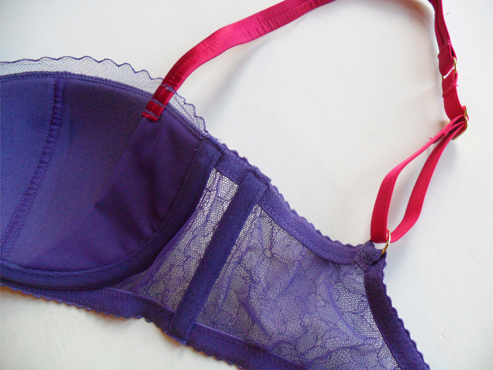 Lingerie Review: Agent Provocateur Hyacinth Bra, Thong & Suspender Belt