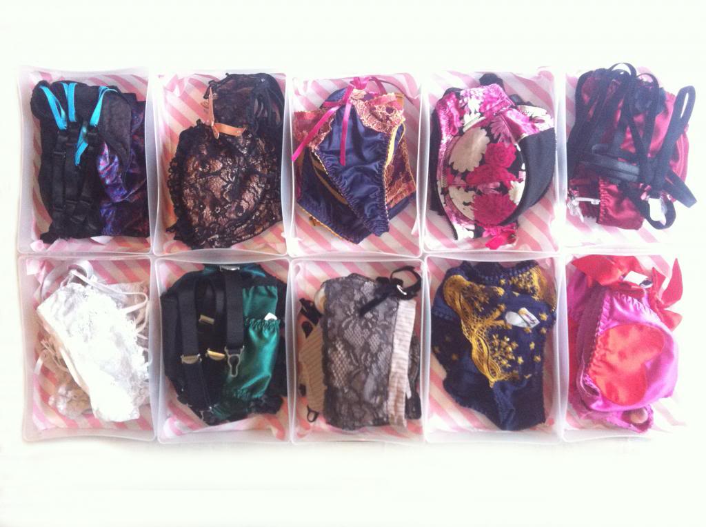 Lingerie Tips: Storage Ideas for your Lingerie and Stockings - What Katie  Did