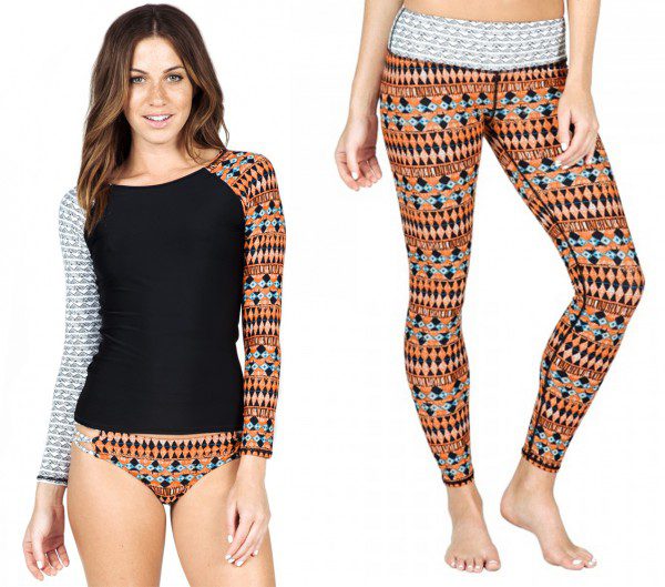 volcom-printed-rash-guard-and-surf-leggings-modest-swimwear-600x529