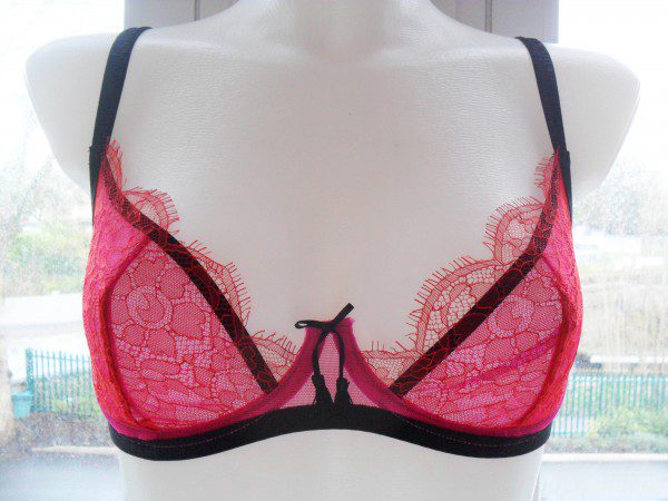 Lingerie Review Agent Provocateur Megan Bra Set Dark Pink