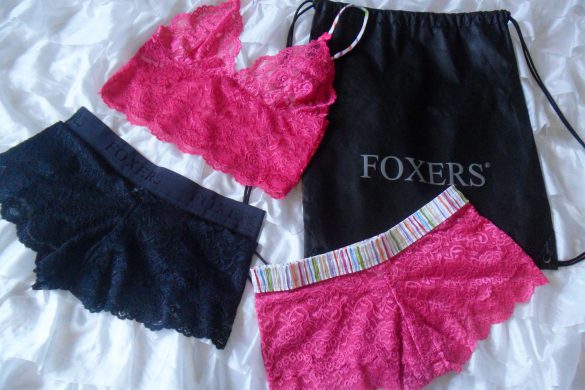 Lingerie Review: Foxers Lace Bralette & Lace Boxers