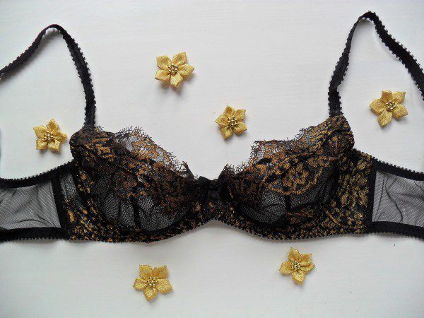 AGENT PROVOCATEUR SOIREE Sianna Snakeskin-Effect Coating Bra Black