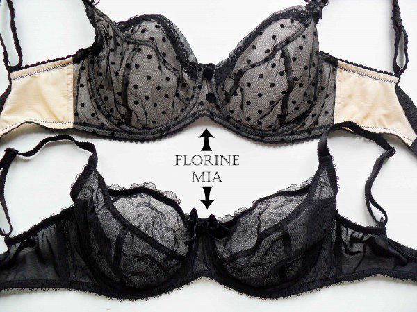 Lingerie Review & Comparison: Miss Mandalay Mia & Florine Bra Sets