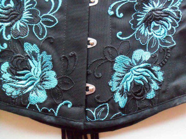 Corset underbust extreme turquoise :: Rebel Madness