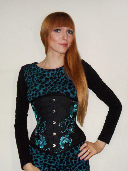 Lingerie Review: Rebel Madness Cyan Underbust Corset