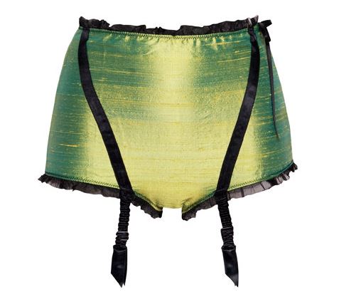 boudoir-de-marie-textured-green-knickers