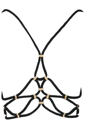 Adriana Ravenlust Reviews the SpareParts Sasha Lingerie Harness - SheVibe