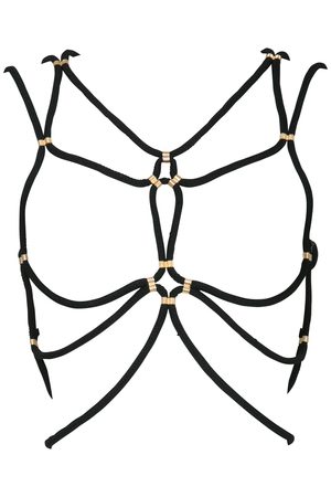 Adriana Ravenlust Reviews the SpareParts Sasha Lingerie Harness - SheVibe