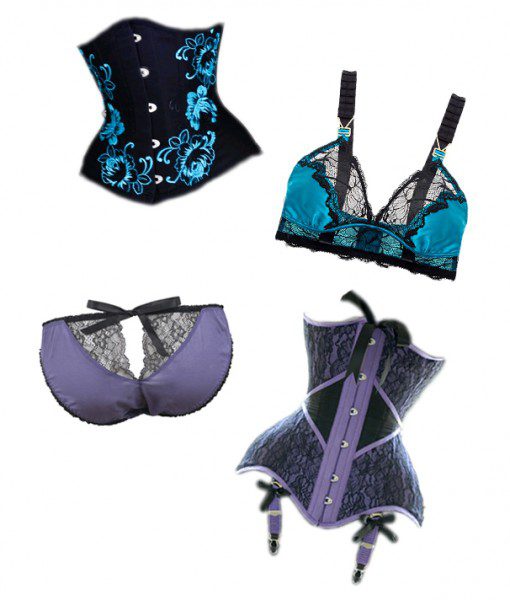 4 Pretty Underbust Corsets and the Lingerie to Wear With Them