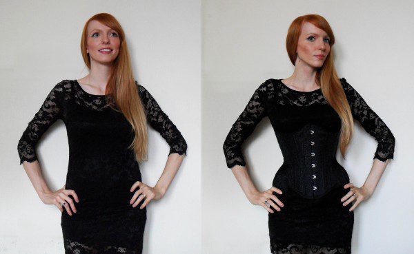 Dress made to fit perfectly over Restyle corset : r/corsetry