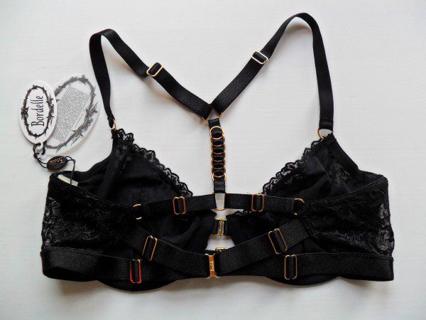 Review Bordelle Thorn Racer Back Bra Thong Esty Lingerie