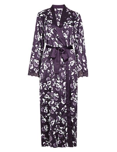 floor-length-floral-satin-dressing-gown