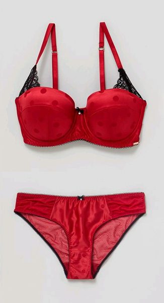 matalan-red-spot-bra-set