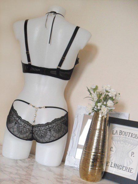 Lingerie Review Escora Zohra Quarter Cup Bra Brief Esty Lingerie