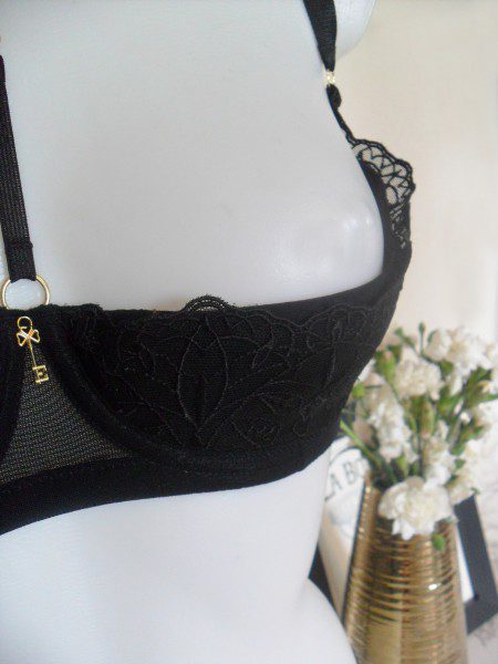 Lingerie Review Escora Zohra Quarter Cup Bra Brief Esty Lingerie