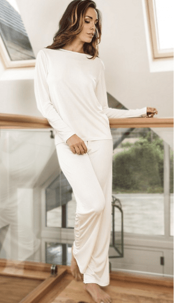 Silk jersey online pyjamas