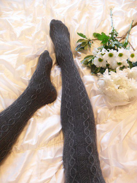 Charnos Velour Lined Tights With Cotton Boot Sock Review & Outfit - A Mum  Reviews