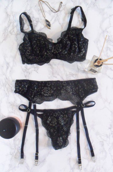 Lingerie Review Colette Sebastian Elise Bra Thong Suspender