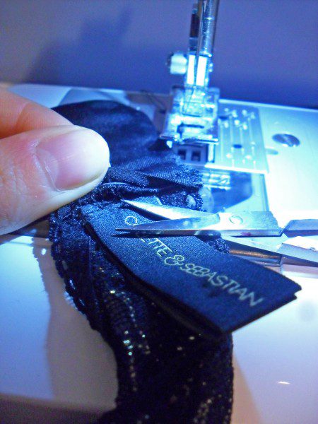 How do you shorten a bra band to achieve a better fit? Whether you sew, Sewing