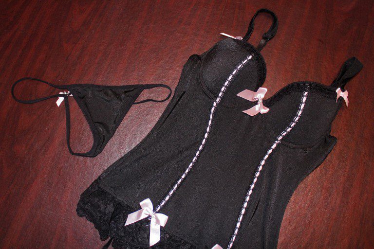 Kinky Fishnet Bodystocking Lingerie Love Honey Lace Bust Underwear