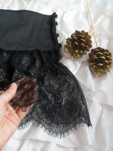 Retro French Lace Trim Knickers