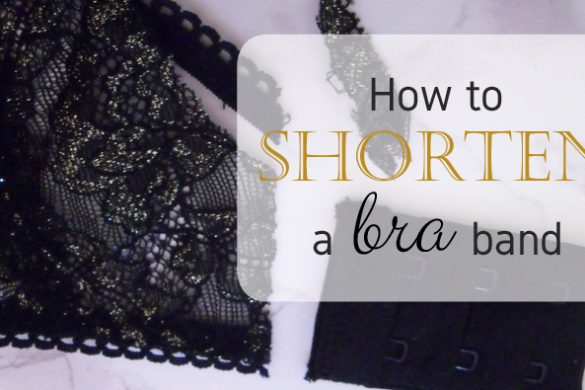 How to Shorten a Bra Band