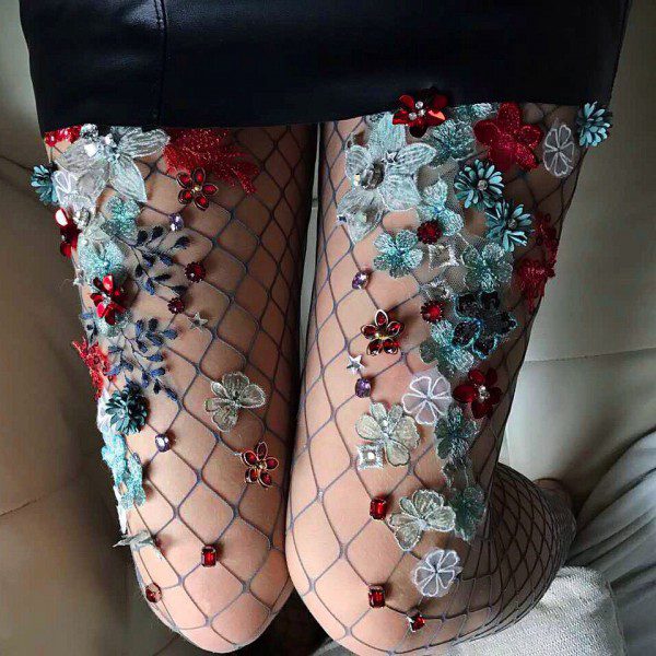 Embellished Tights and Stockings