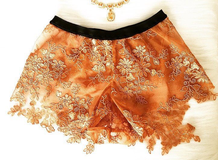 Lingerie I Love: V Cortesi's Bronze Silk Bra & Embroidered French Knickers