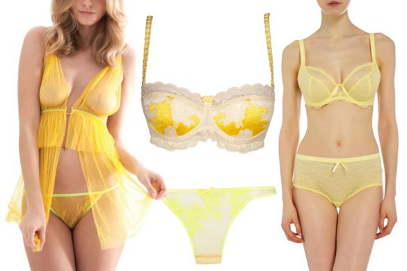 Yellow Lingerie for Easter 2017