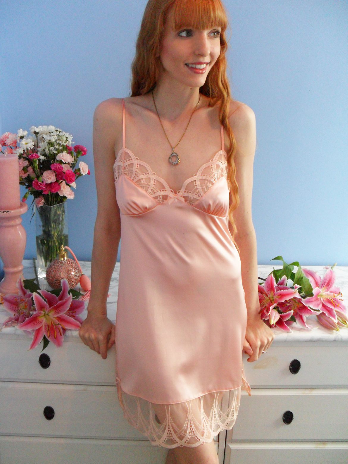 Lingerie Review Sulis Silks Isadora Chemise Esty Lingerie