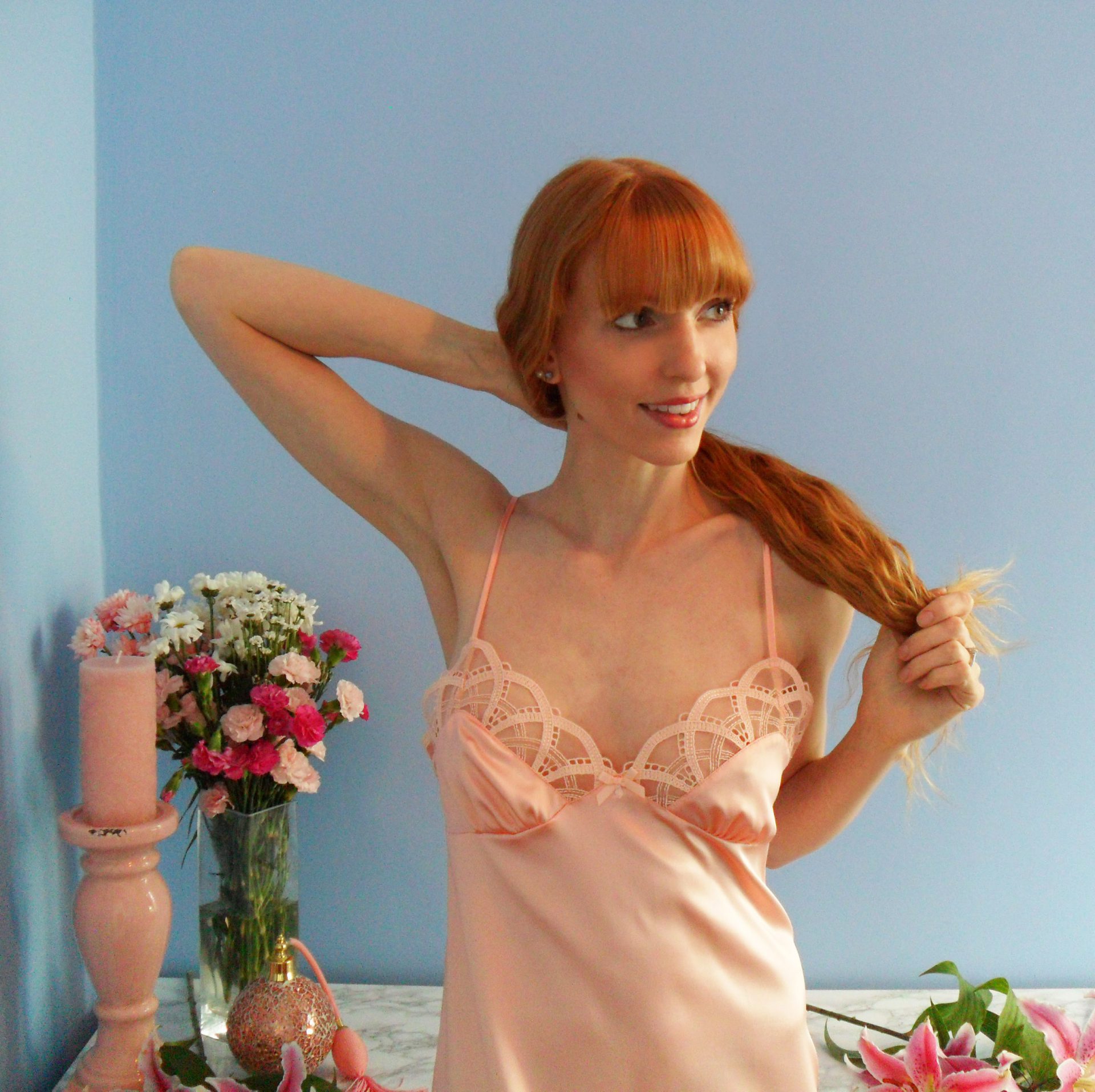 Sulis Silks on X: Our Gabrielle Teddy in Rose #silk is proving