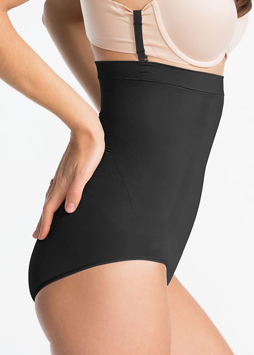 spanx oncore high waisted black knickers