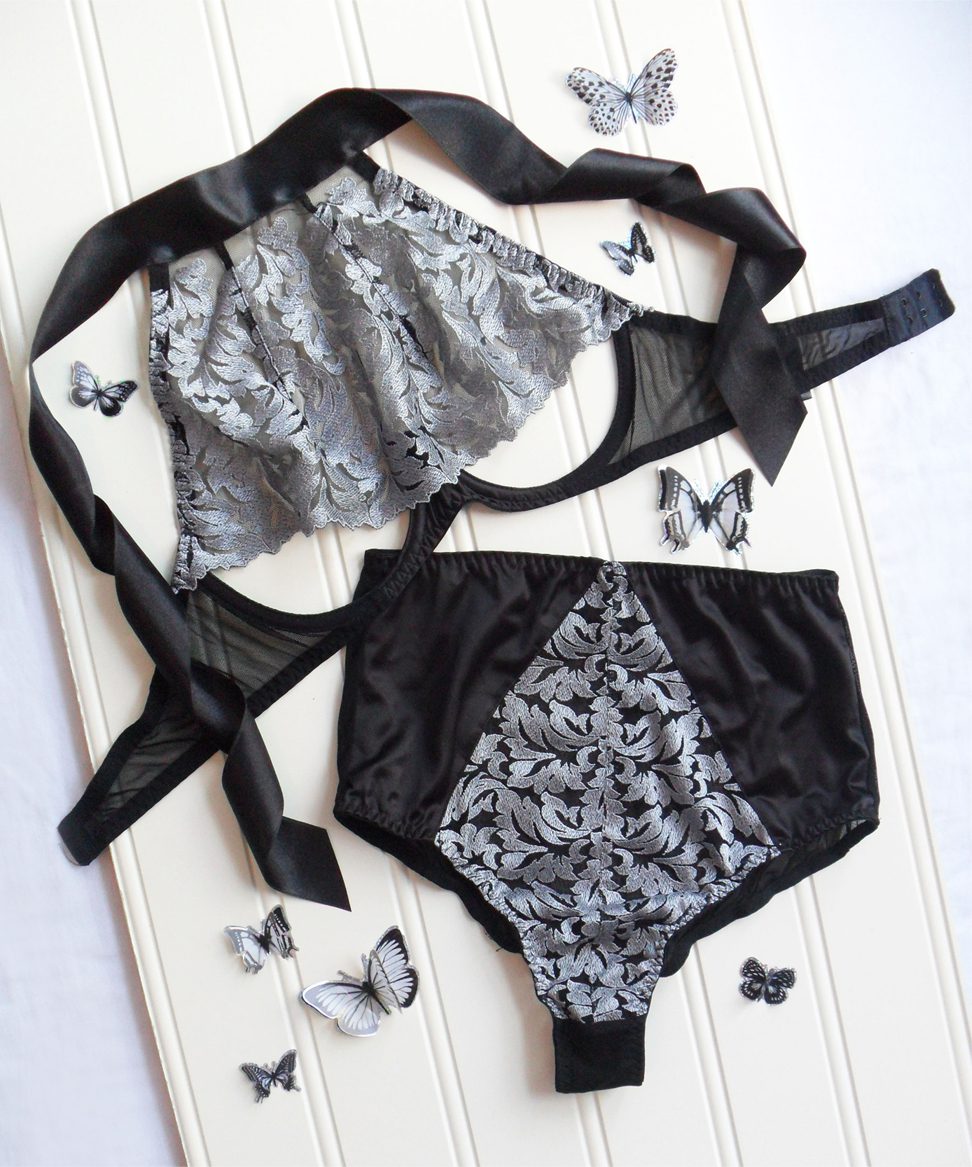 coco de mer black silk set - その他