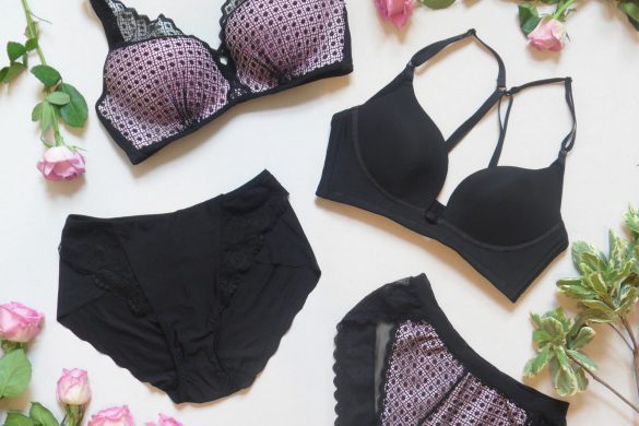Lingerie Review: Satami & Sheree Deep V Wireless Bra Sets