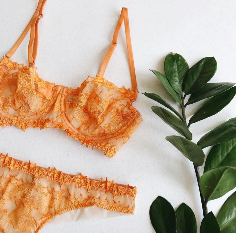 Orange Crush Comfort Bra - Mimi Holliday