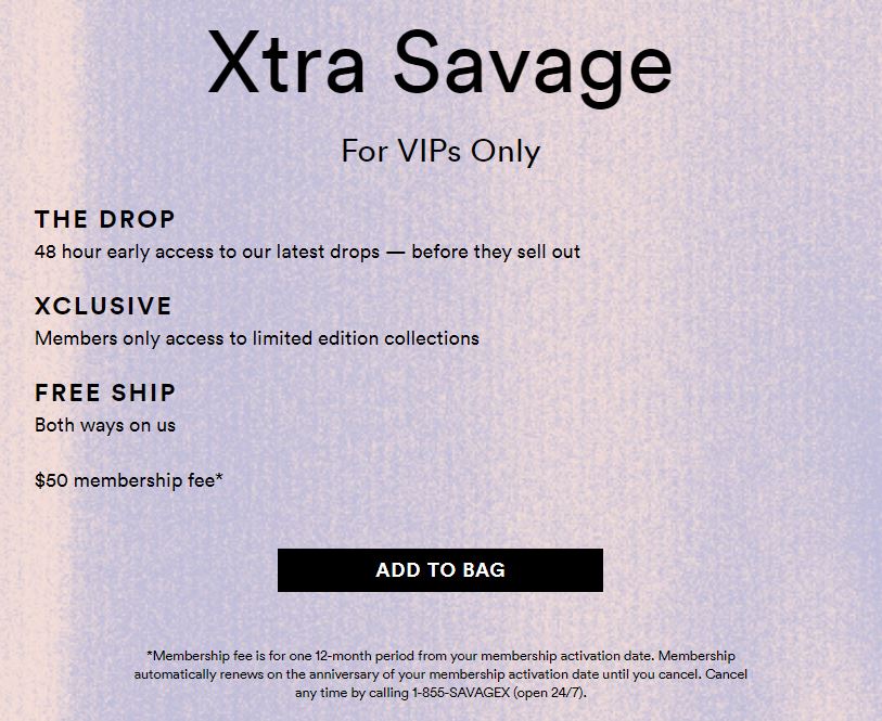 Savage X Fenty Membership Charges Customers Monthly Even If They Don't Buy  Lingerie