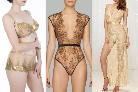 Gloriously Gold Lingerie for Every Budget