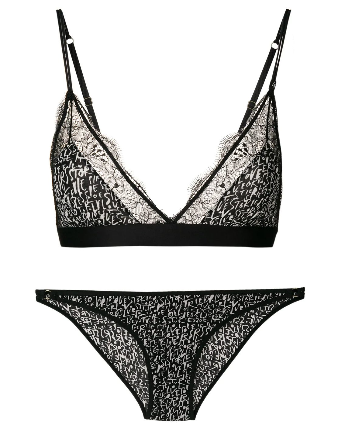 Trend Watch: Lingerie with Logo Embroideries & Prints | Esty Lingerie