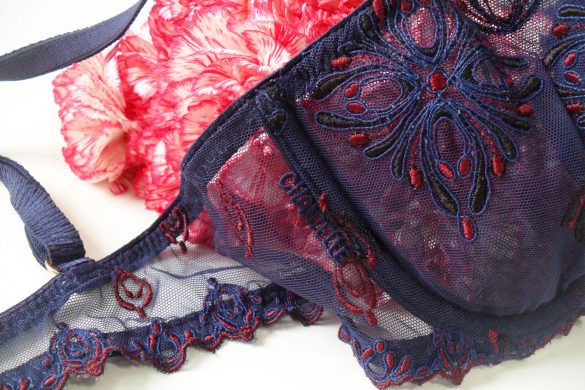 Lingerie Review: Chantelle Champs Elysées Demi-Cup Bra & Hipster