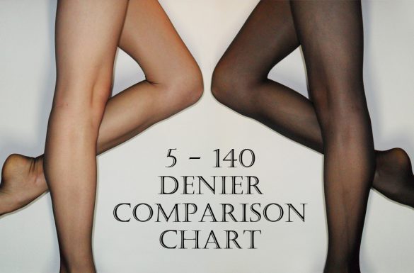 Hosiery denier comparison pictures