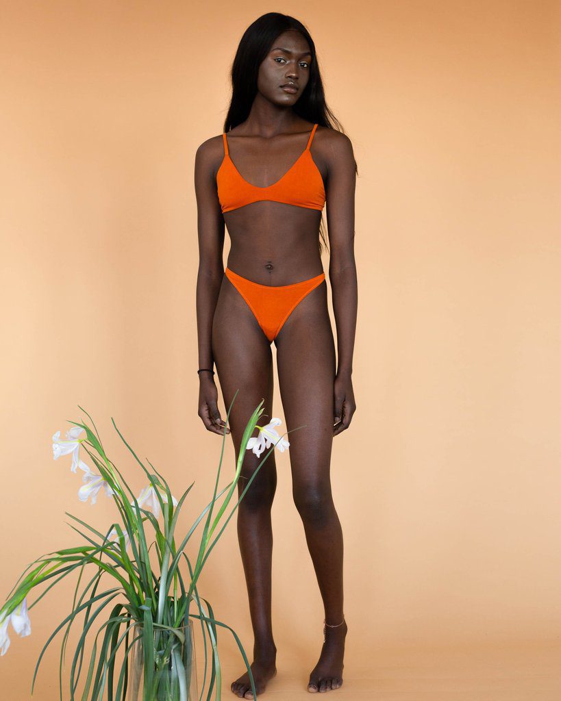 Orange - Bamboo G-String Underwear  Sustainable Women's Lingerie – All  Things Being Eco