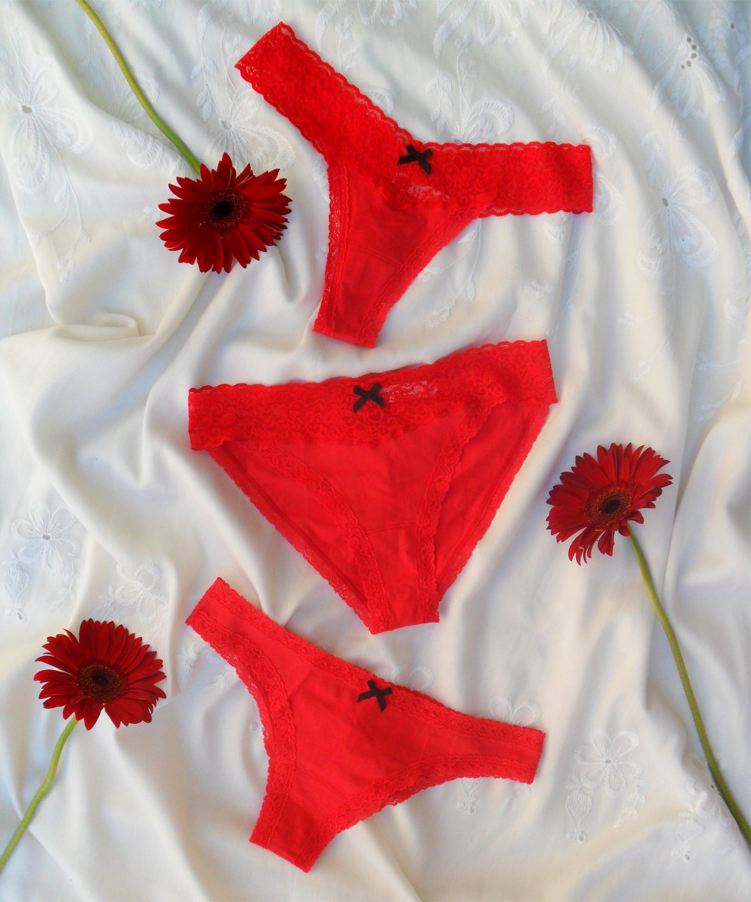 Downtown Cotton Cheeky Bikini