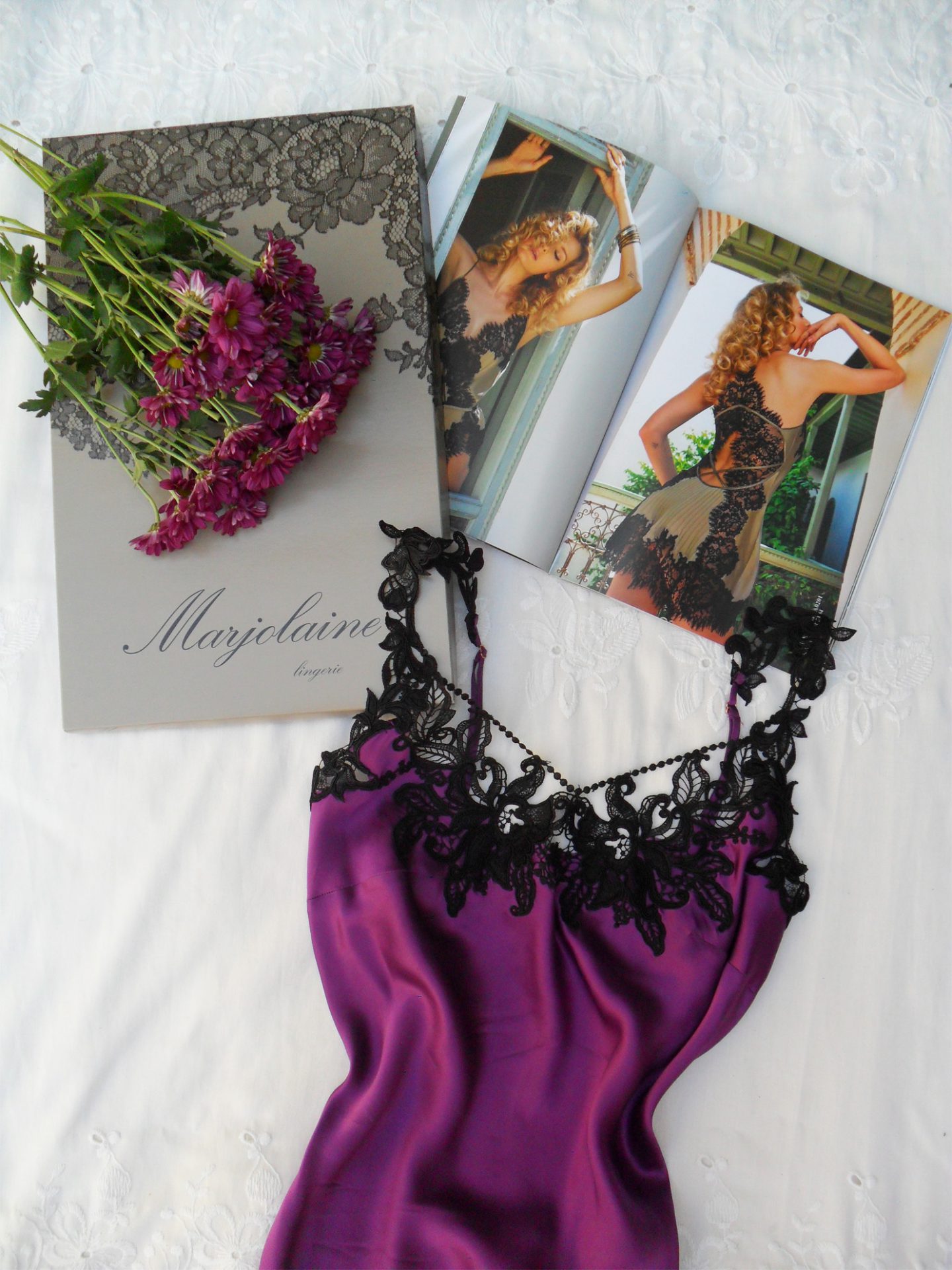 Lingerie Review Marjolaine Glycine Silk Nightdress Esty Lingerie