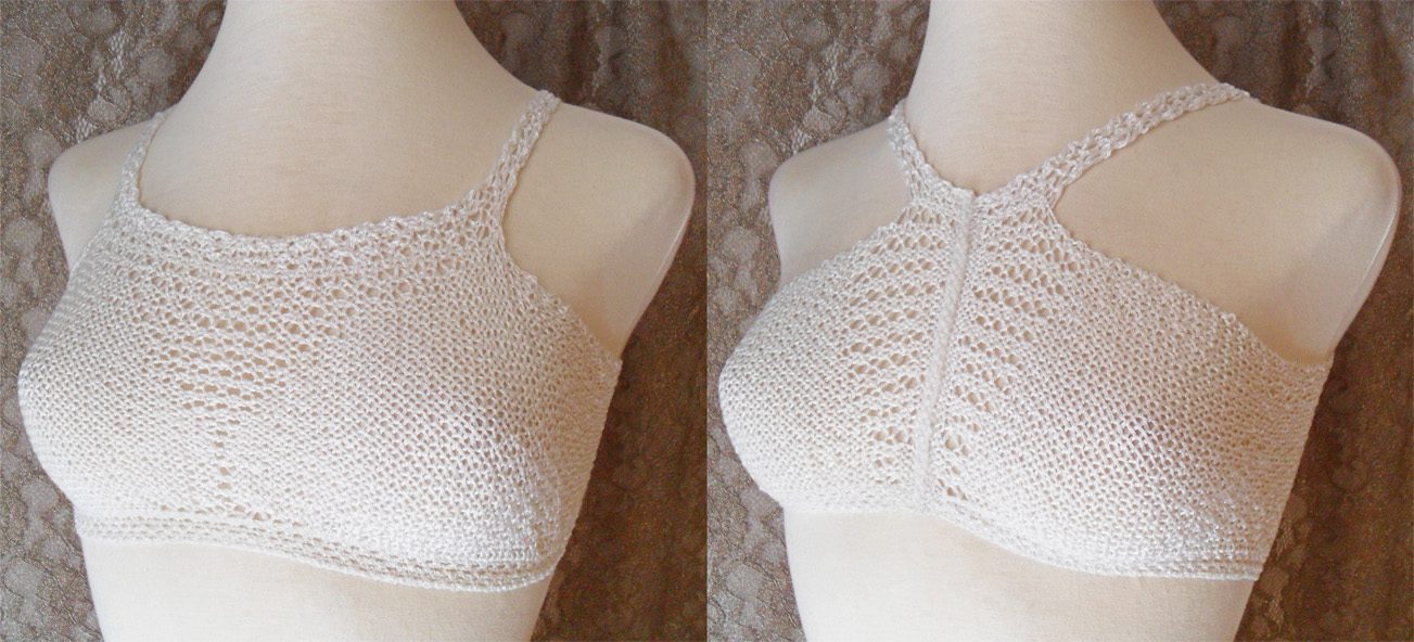 Tensengral: (Almost) Zero-Waste Bras in Supportive Braided Lace